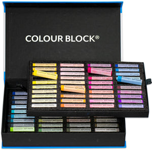 Soft Pastels Art Supplies Set of 24 Colored Chalk Pastels for Artists 