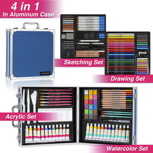 
                  
                    Mixed Media Art Sets - 151 pc ( Aluminum Case)
                  
                