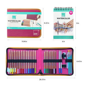 
                  
                    Watercolor Travel Art Set - 34pc
                  
                