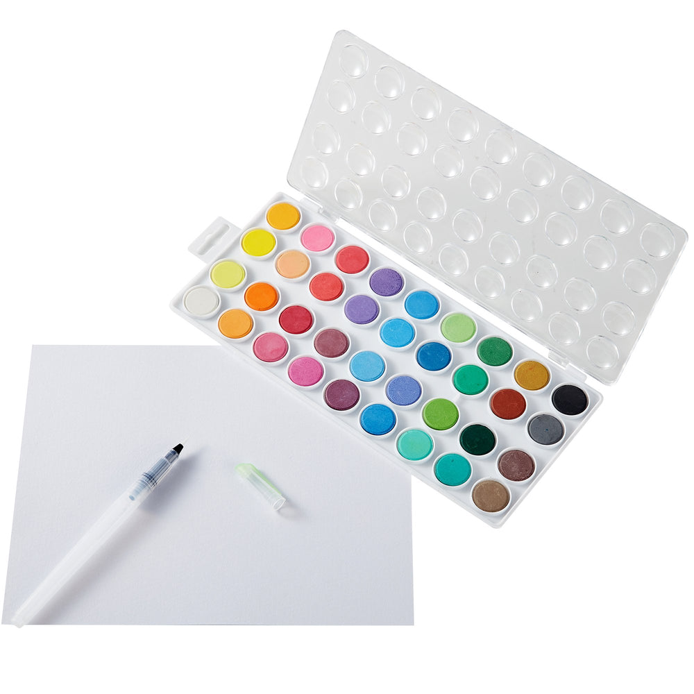 Wholesale 12pack Watercolor Cake for Kids Painting and Drawing