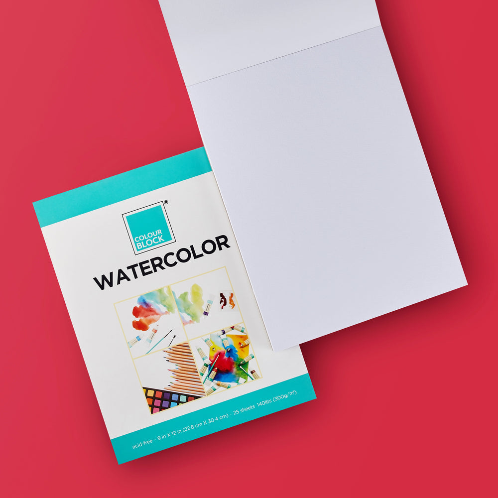 Colour Block Palette Paper Pad - 40 sheets